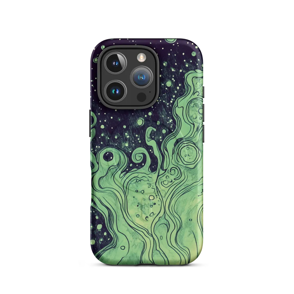 Cosmic Whirl: An Abstract Journey