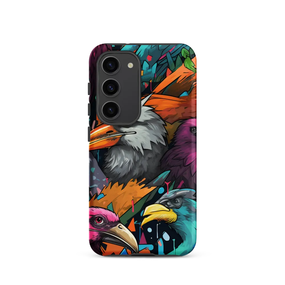 Avian Vortex: A Celebration of Color and Form