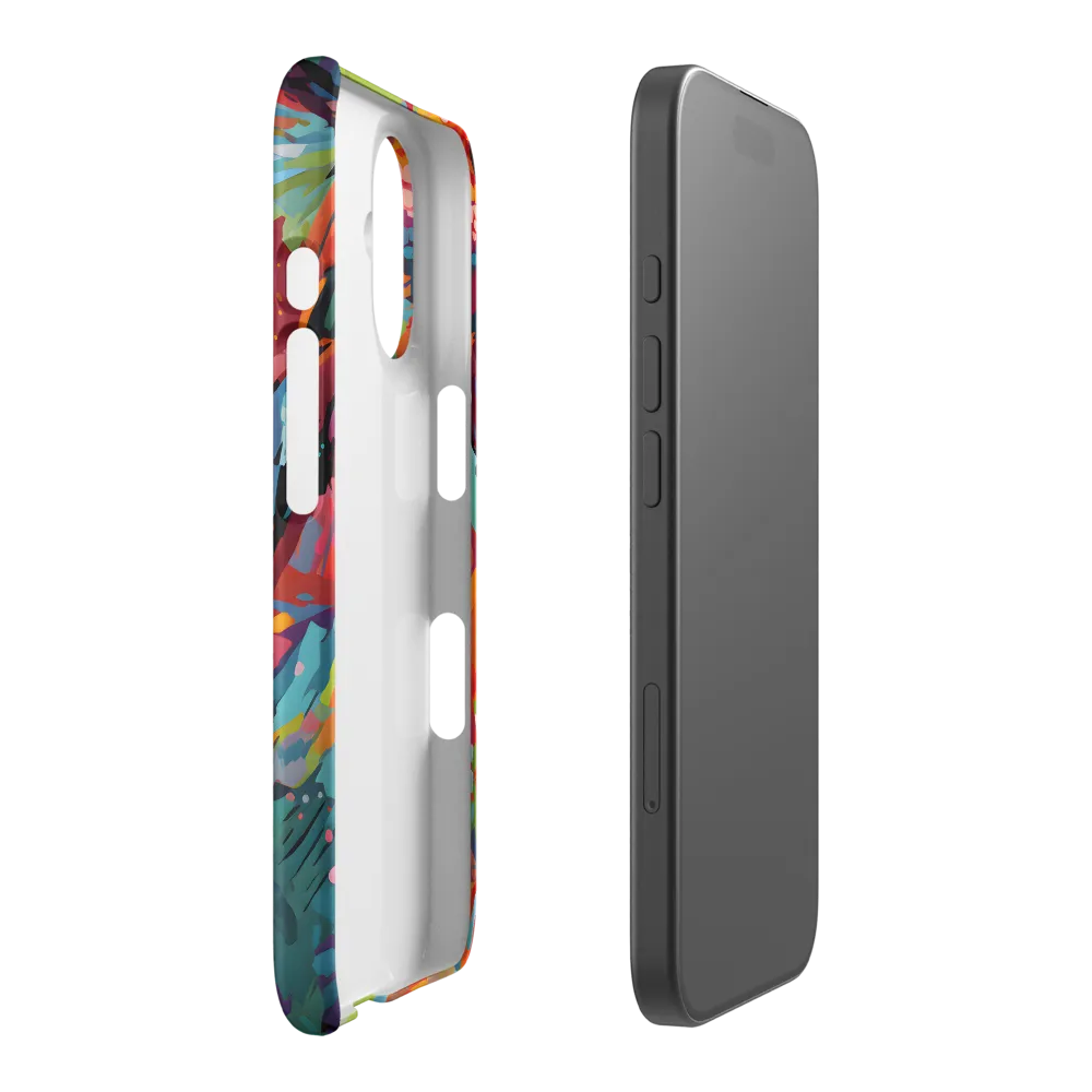 Colorful Lizard: An Abstract Adventure | Phone Case |  16 | Snap Case | Matte