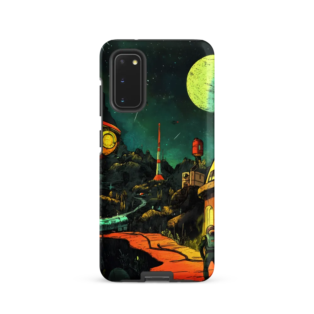 Cosmic Exploration: The Silent Journey | Phone Case |  S20 | Tough Case | Matte
