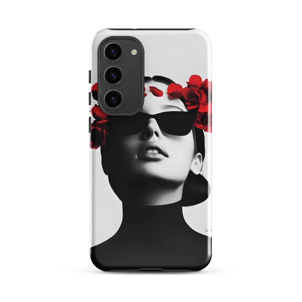 Blooming Elegance | Phone Case |  S23 Plus | Tough Case | Glossy