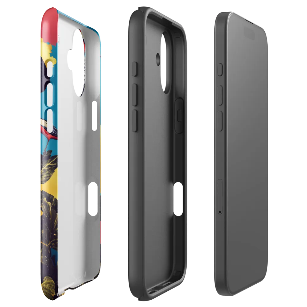 Elephant Dreams in Vibrant Colors | Phone Case |  16 Plus | Tough Case | Glossy