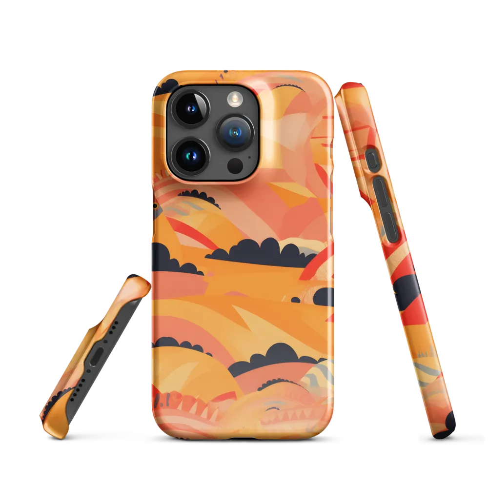 Whispers of the Abstract Horizon | Phone Case |  15 Pro | Snap Case | Glossy