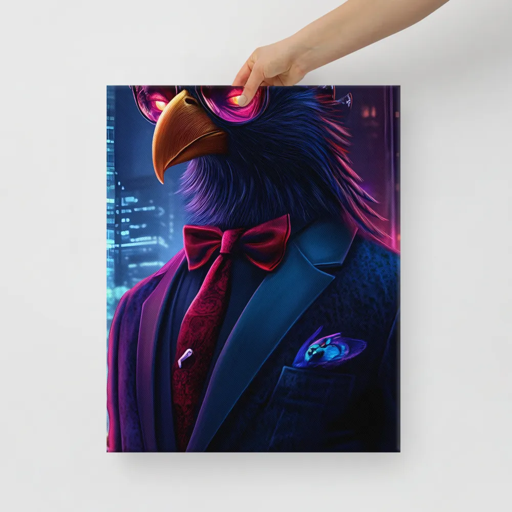 The Dapper Avian | Canvas | 16″×20″
