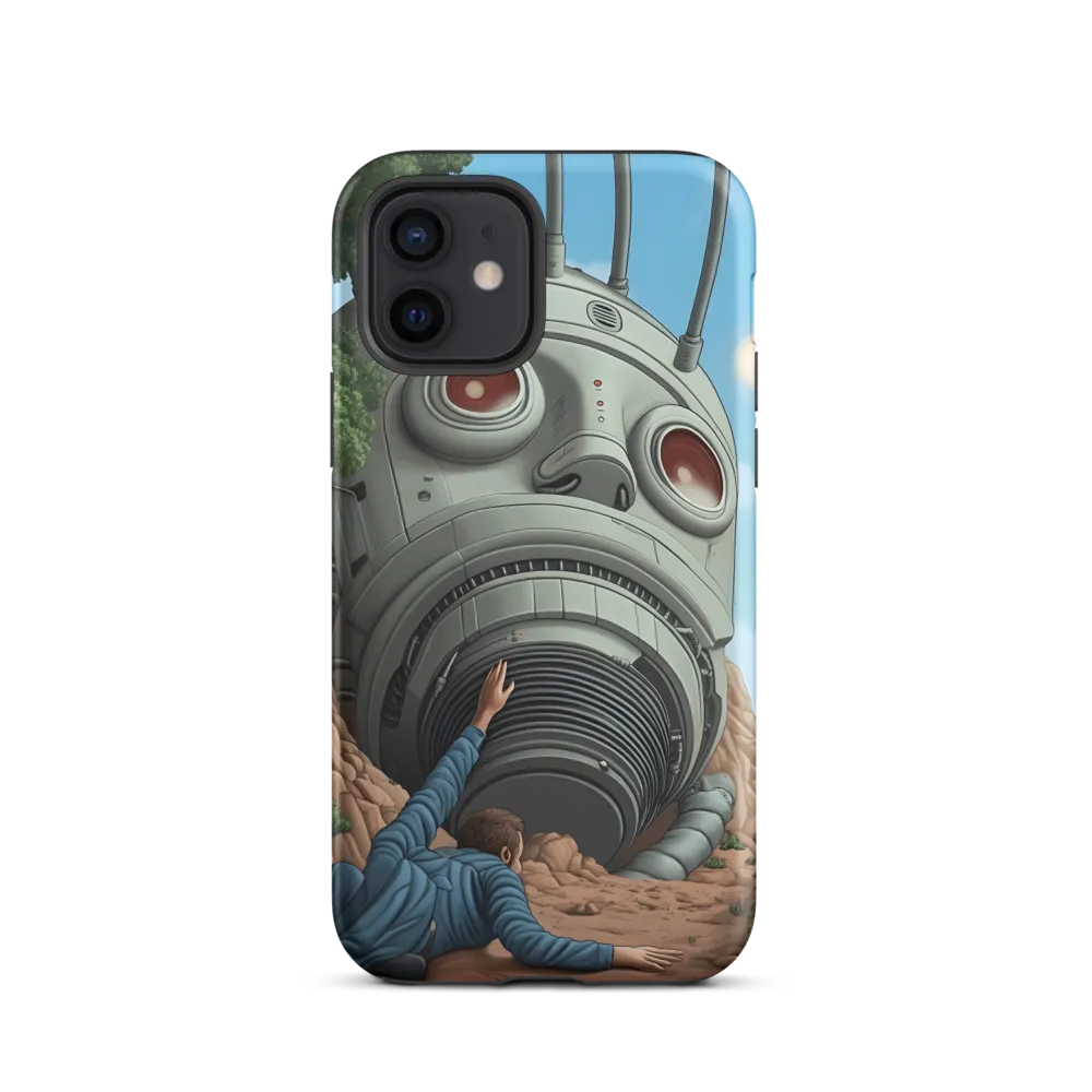 The Descent into Technological Abyss | Phone Case |  12 | Tough Case | Matte