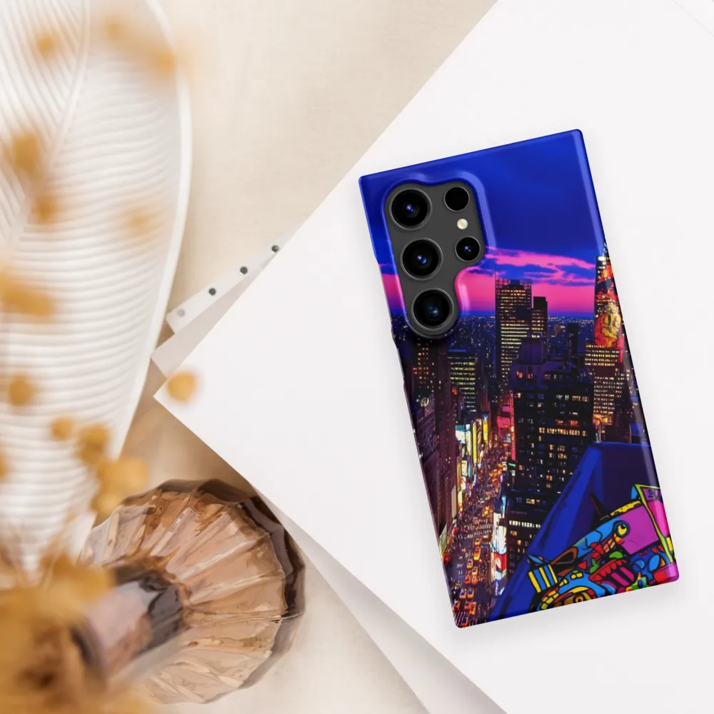Neon Twilight: A City in Vibrance