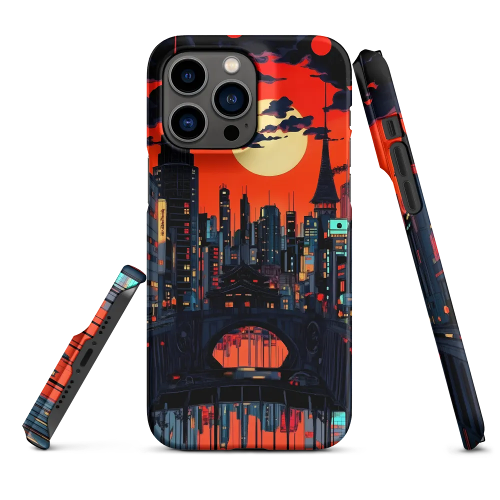 Nightfall in a Neon City