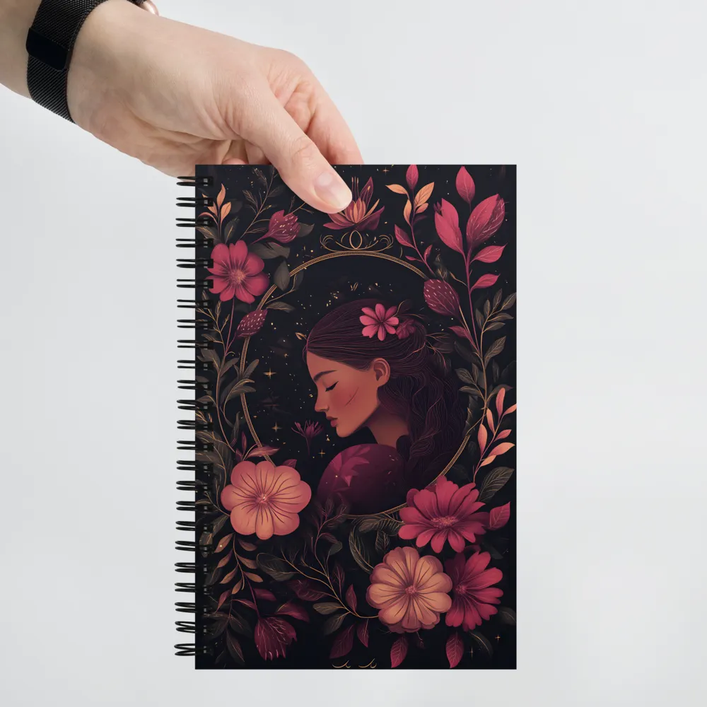 Whispers of Serenity | Spiral Notebook