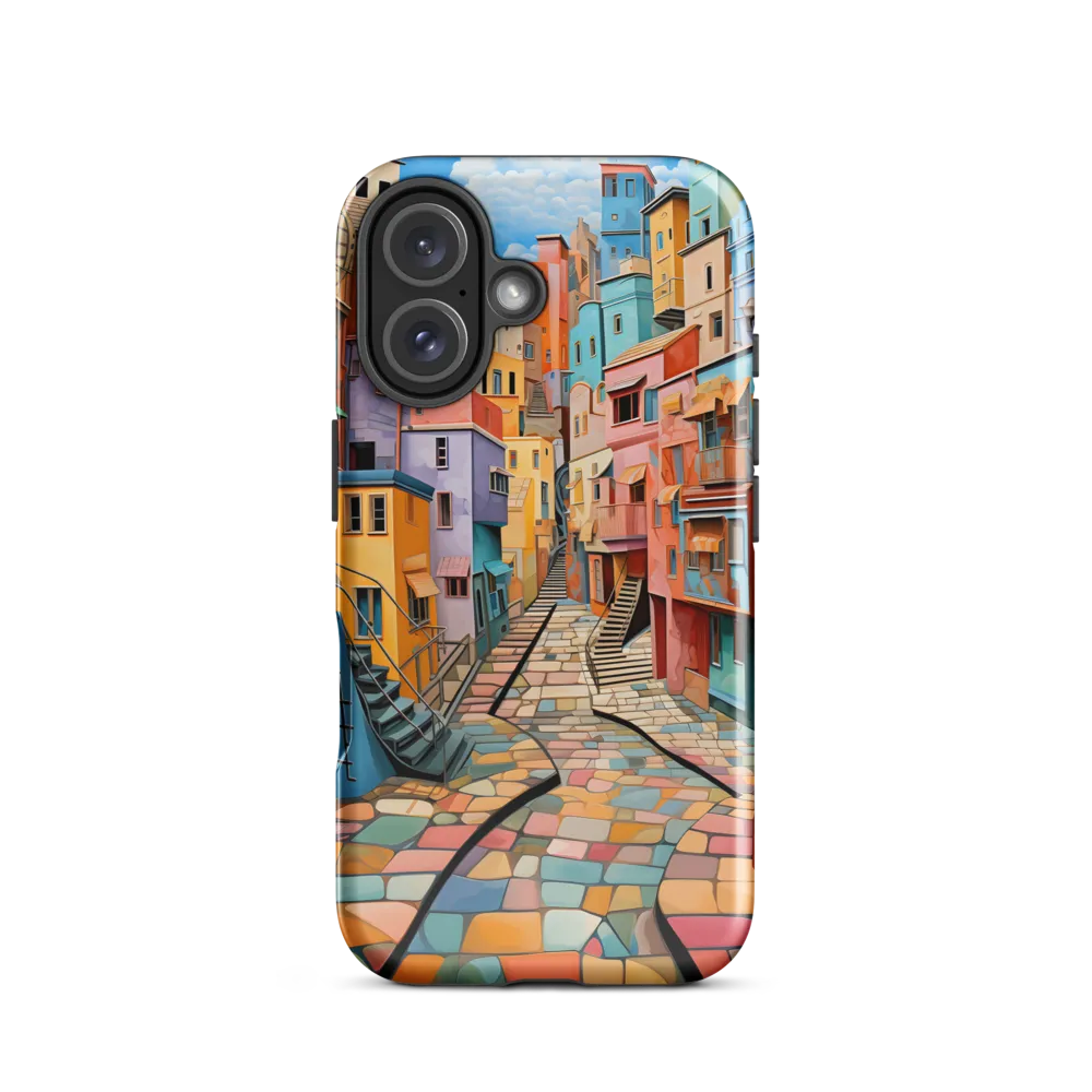 Vibrant Cityscape: A Kaleidoscope of Colors