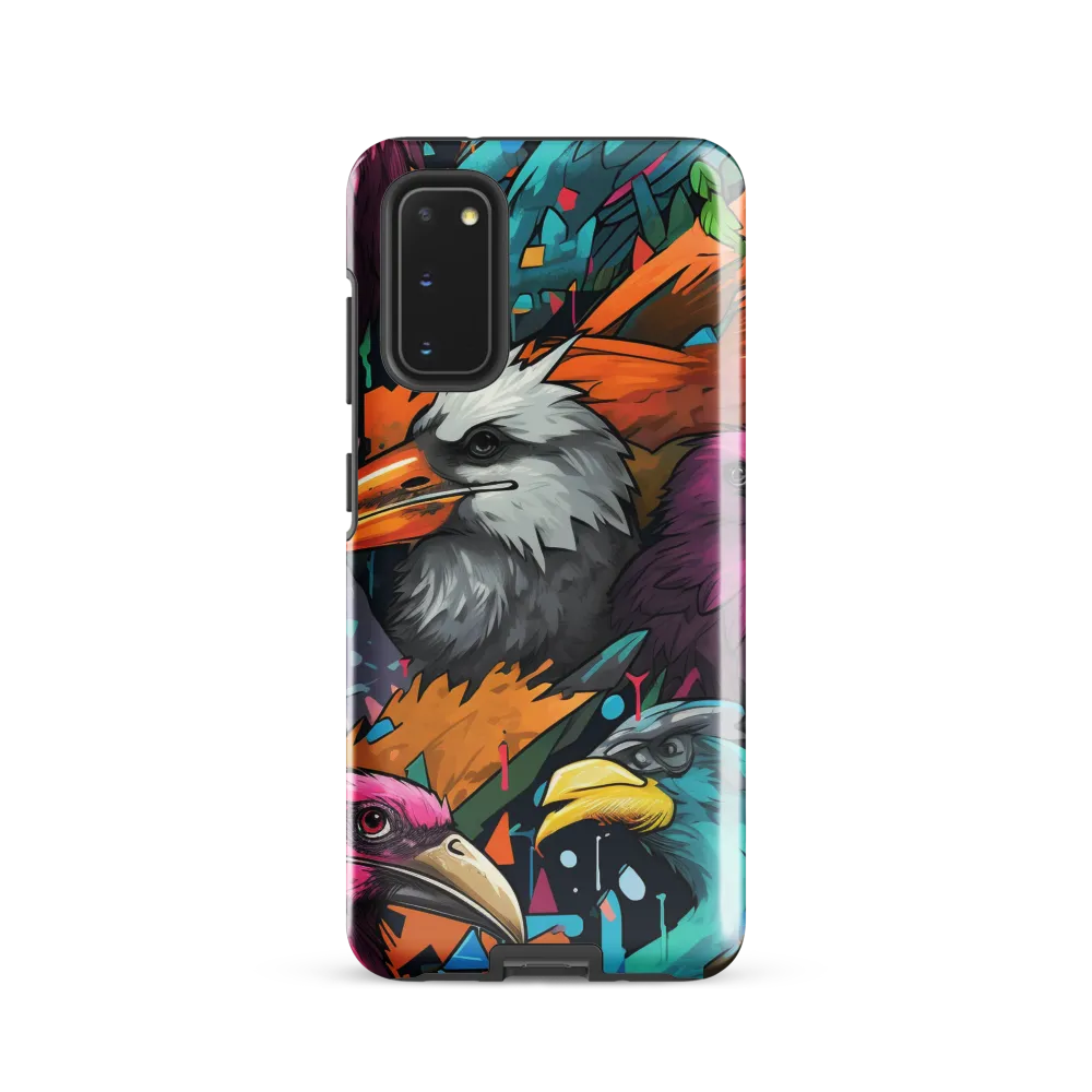 Avian Vortex: A Celebration of Color and Form