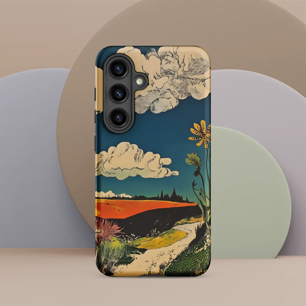 Surreal Blooming Landscape