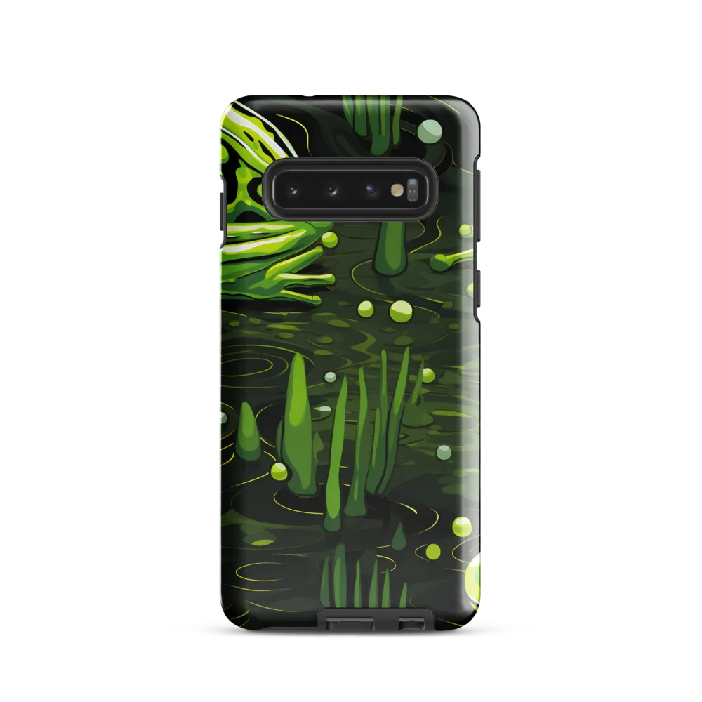 Green Harmony: Life Beneath the Surface
