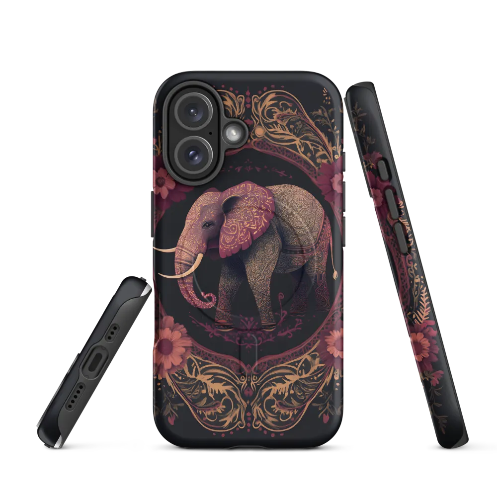Regal Reverie: The Ornate Elephant