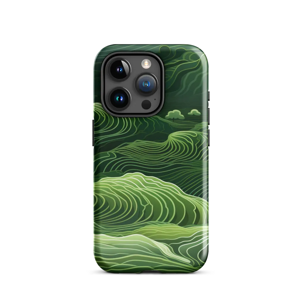 Whispers of Green Hills | Phone Case |  15 Pro | Tough Case | Glossy