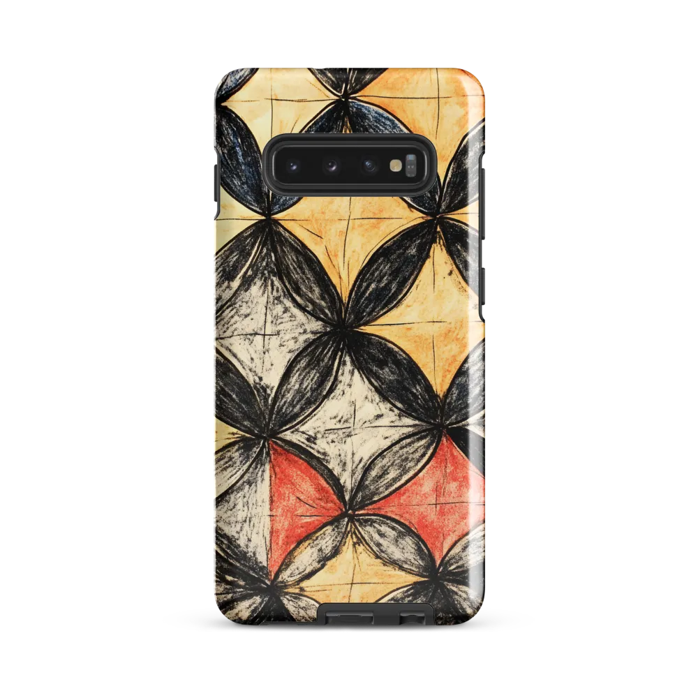 Geometric Harmony | Phone Case |  S10 Plus | Tough Case | Glossy