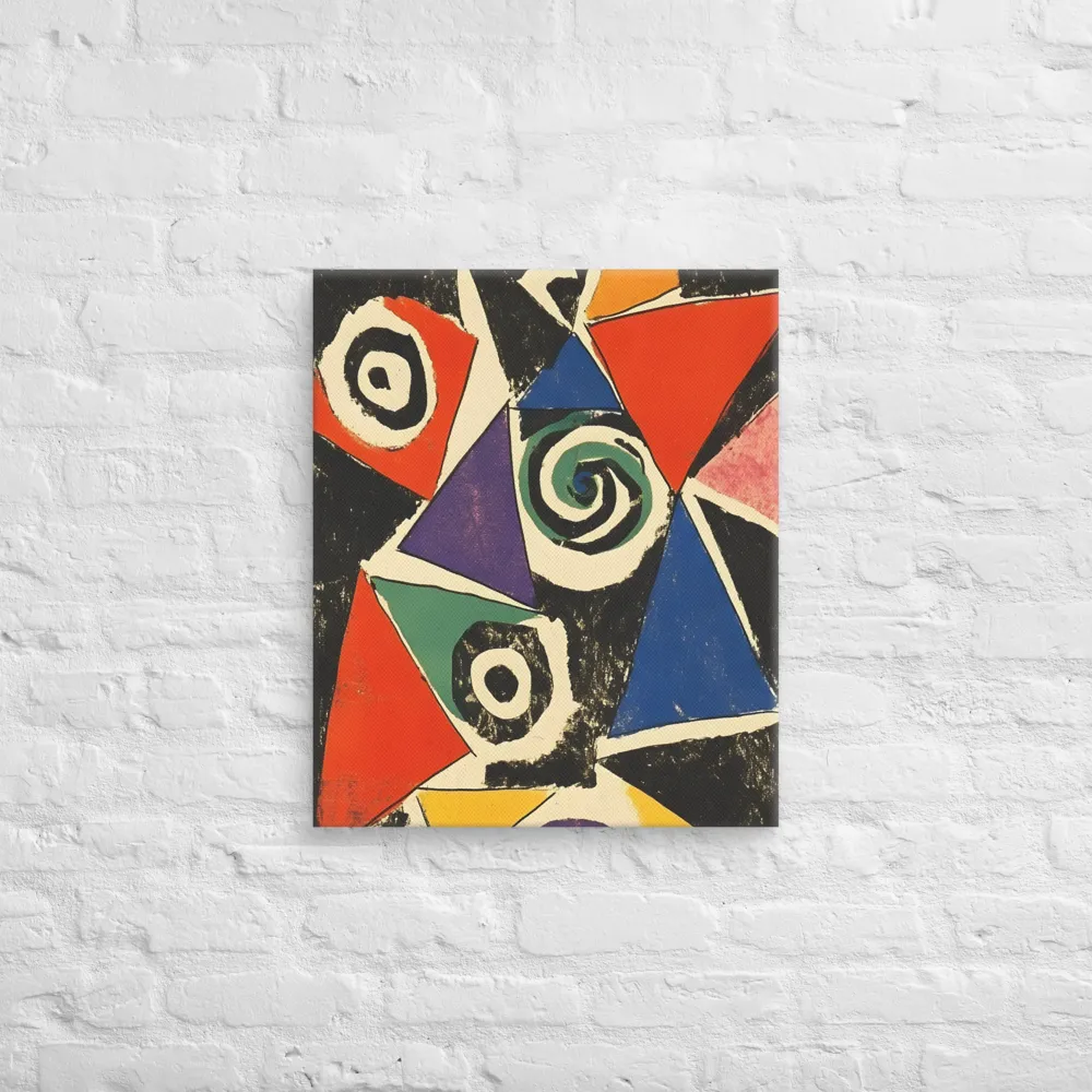 Dynamic Geometric Abstraction | Canvas | 20″×24″