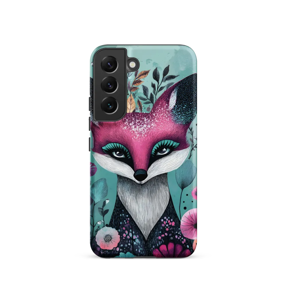Whimsical Fox Among Blossoms