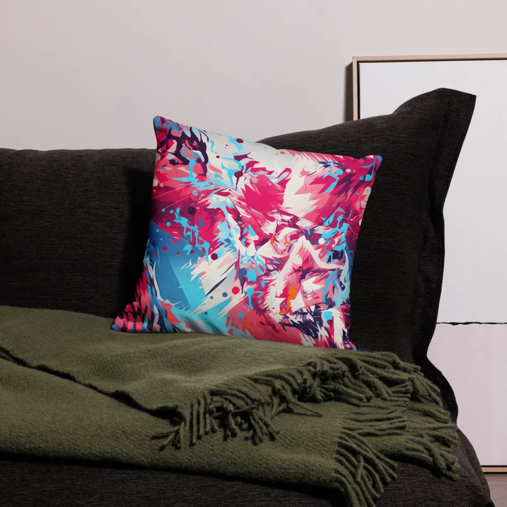 Energized Abstraction | Pillow | 18″×18″