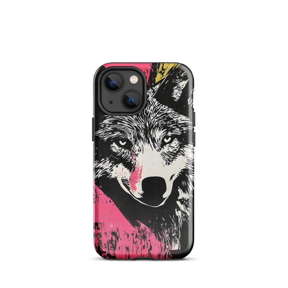 Intense Gaze of the Wolf