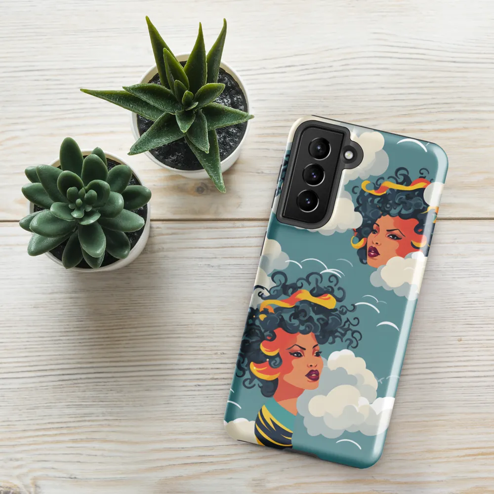 Whimsical Dreams in the Sky | Phone Case |  S21 | Tough Case | Glossy
