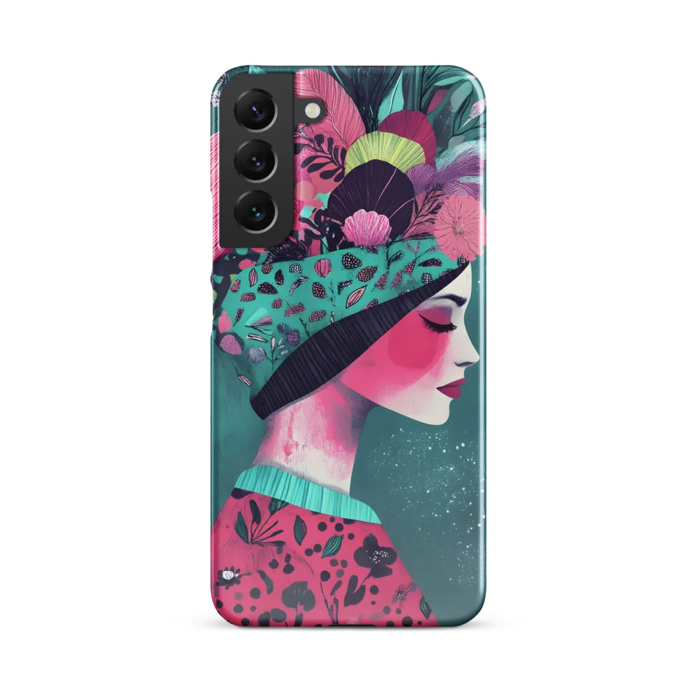 Whimsical Floral Portrait
