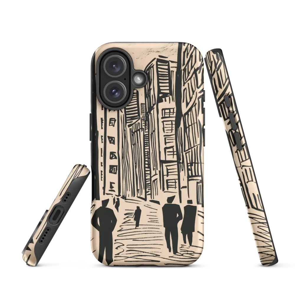 Echoes of Urban Life | Phone Case |  16 | Tough Case | Matte