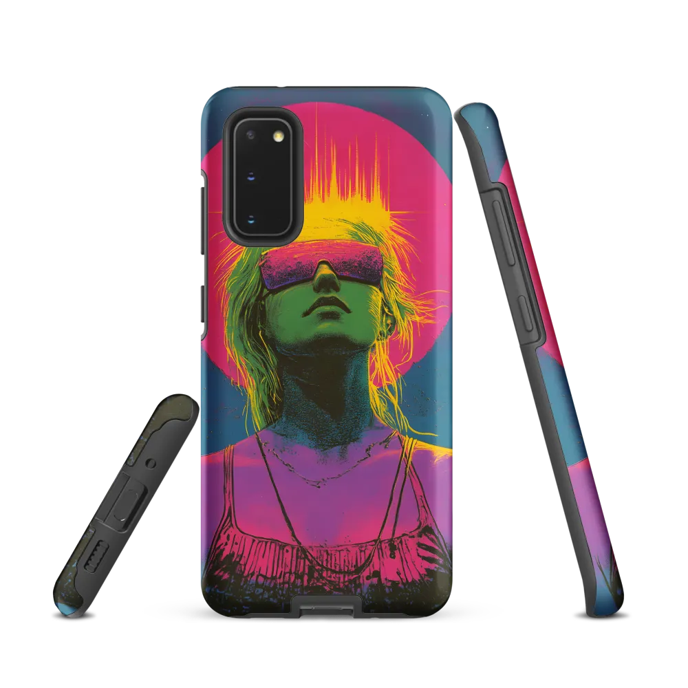 Neon Dreams: Portrait of a Modern Muse