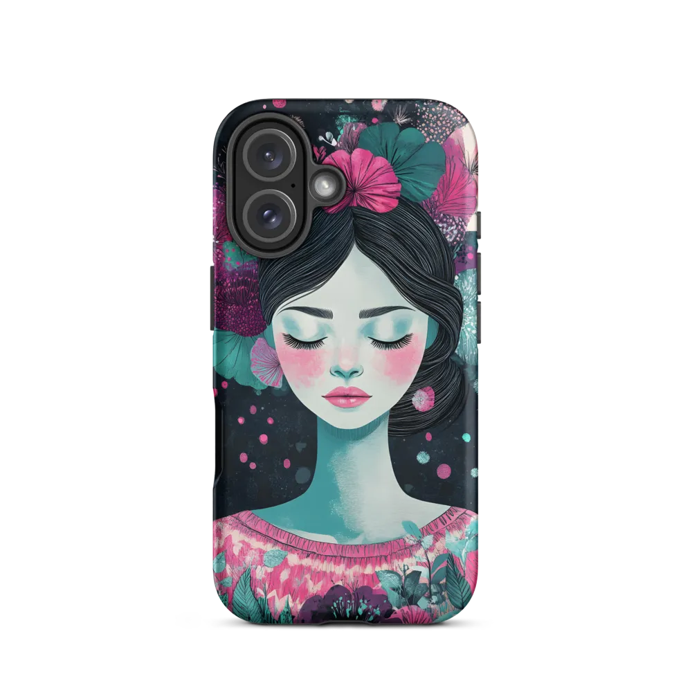 Embrace of Floral Serenity | Phone Case