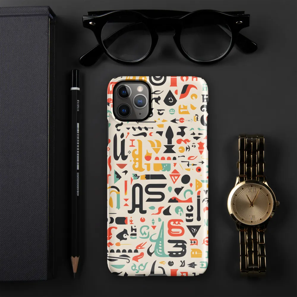 A Symphony of Symbols | Phone Case |  11 Pro Max | Snap Case | Glossy