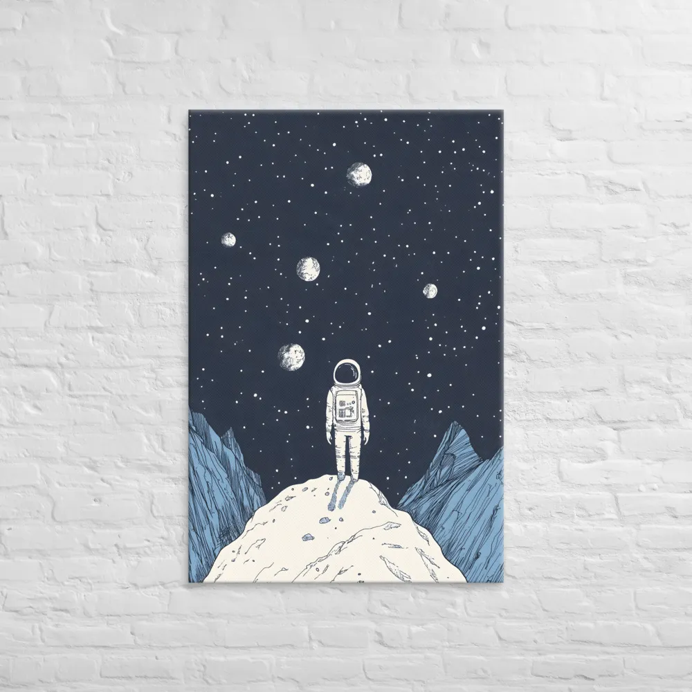 Gazing into the Infinite | Canvas | 32″×48″