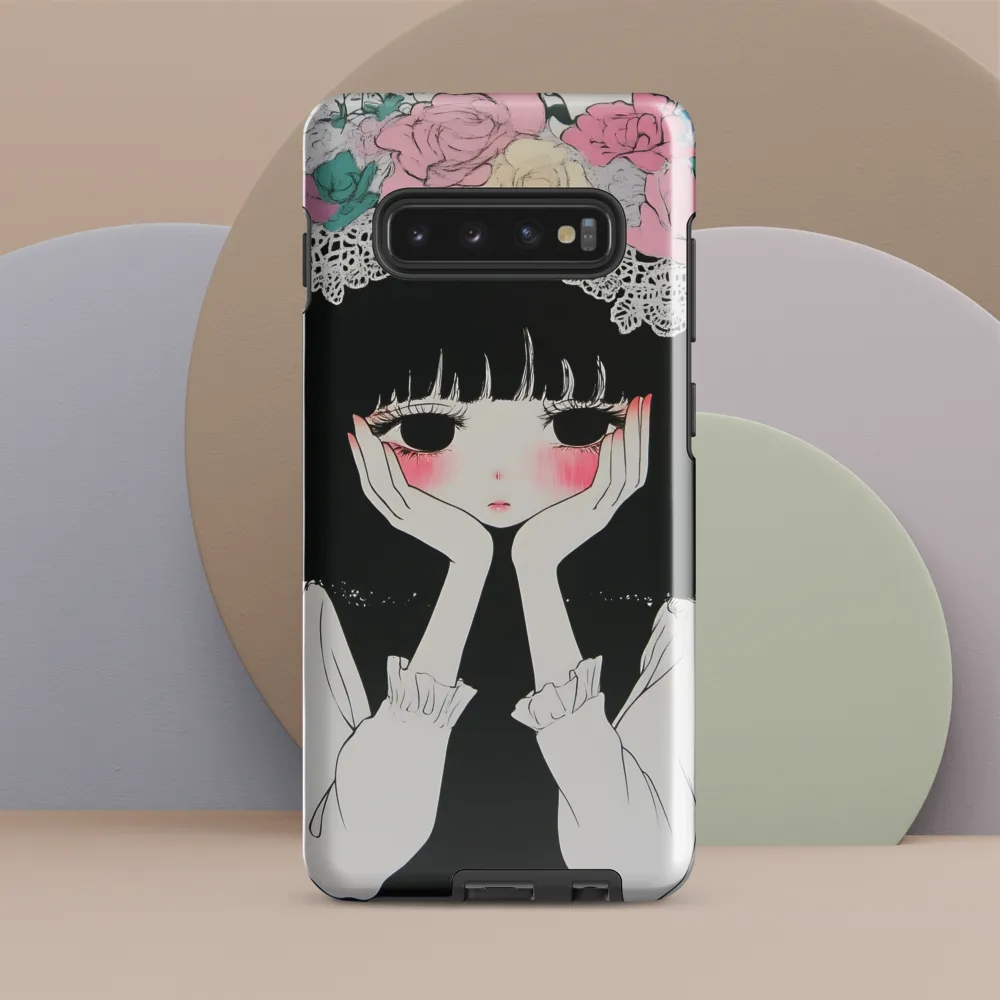 Whispers of Melancholy | Phone Case |  S10 Plus | Tough Case | Glossy