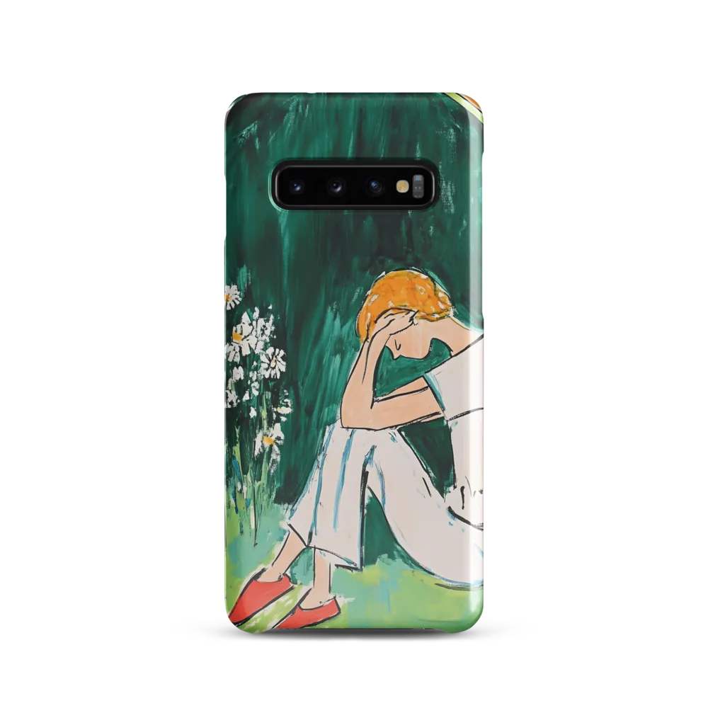 Silent Sorrow | Phone Case |  S10 | Snap Case | Glossy