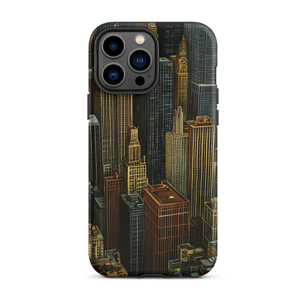 Urban Elegance: A Golden Cityscape