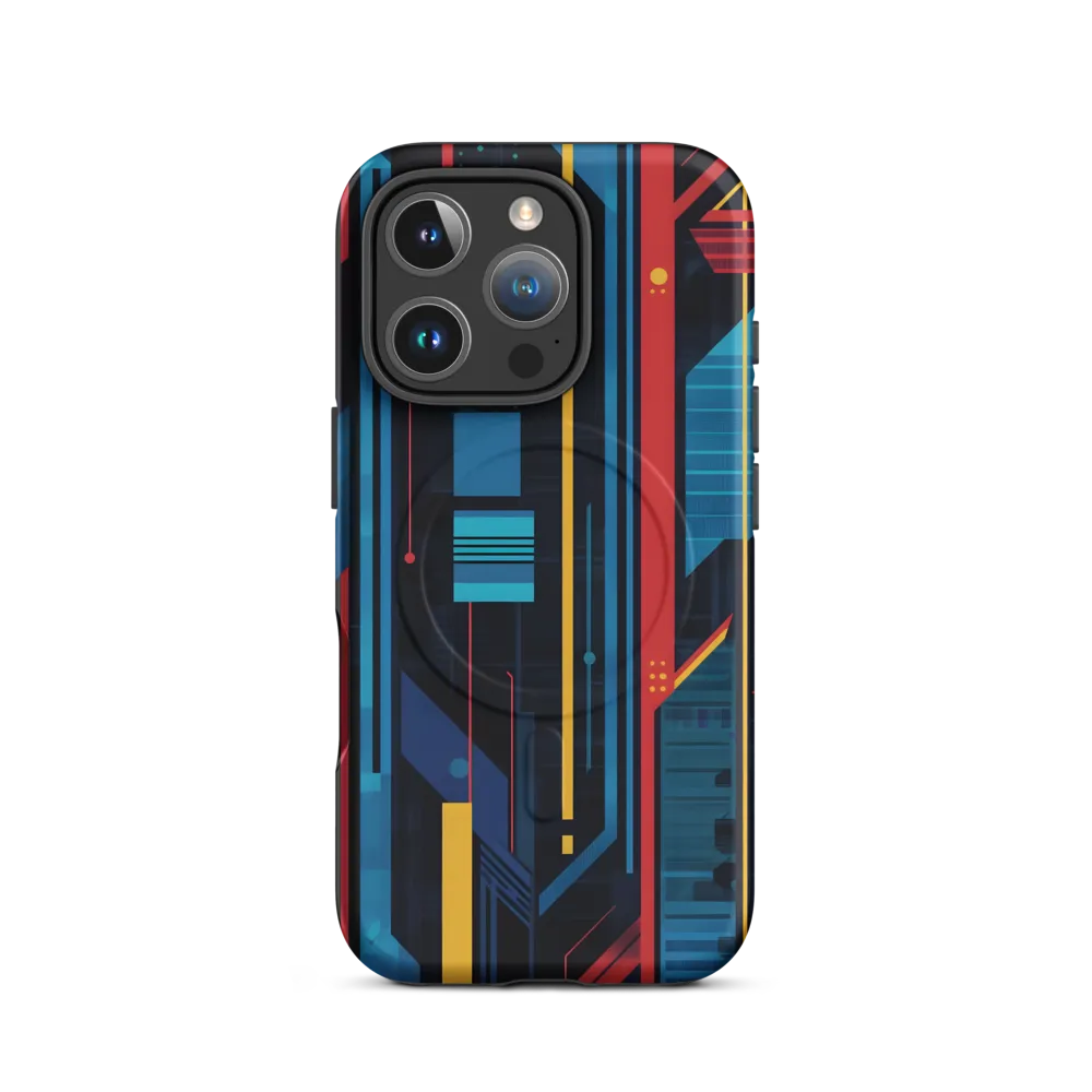 Symphony of Lines | Phone Case |  16 Pro | MagSafe® Tough Case | Matte