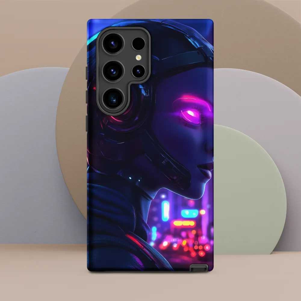 Neon Dreams: A Cyborg's Mystique