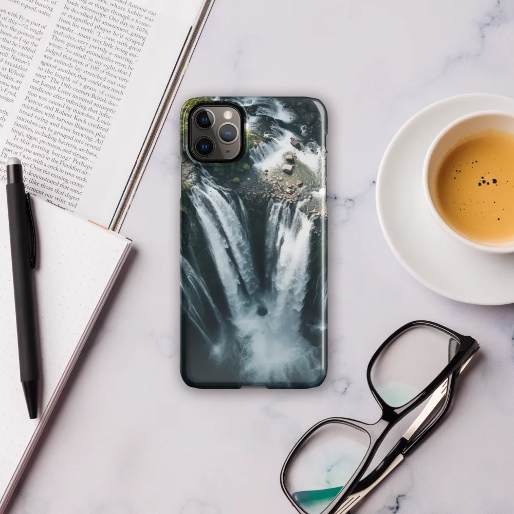 Nature's Power: The Cascading Waterfall | Phone Case |  11 Pro Max | Snap Case | Glossy