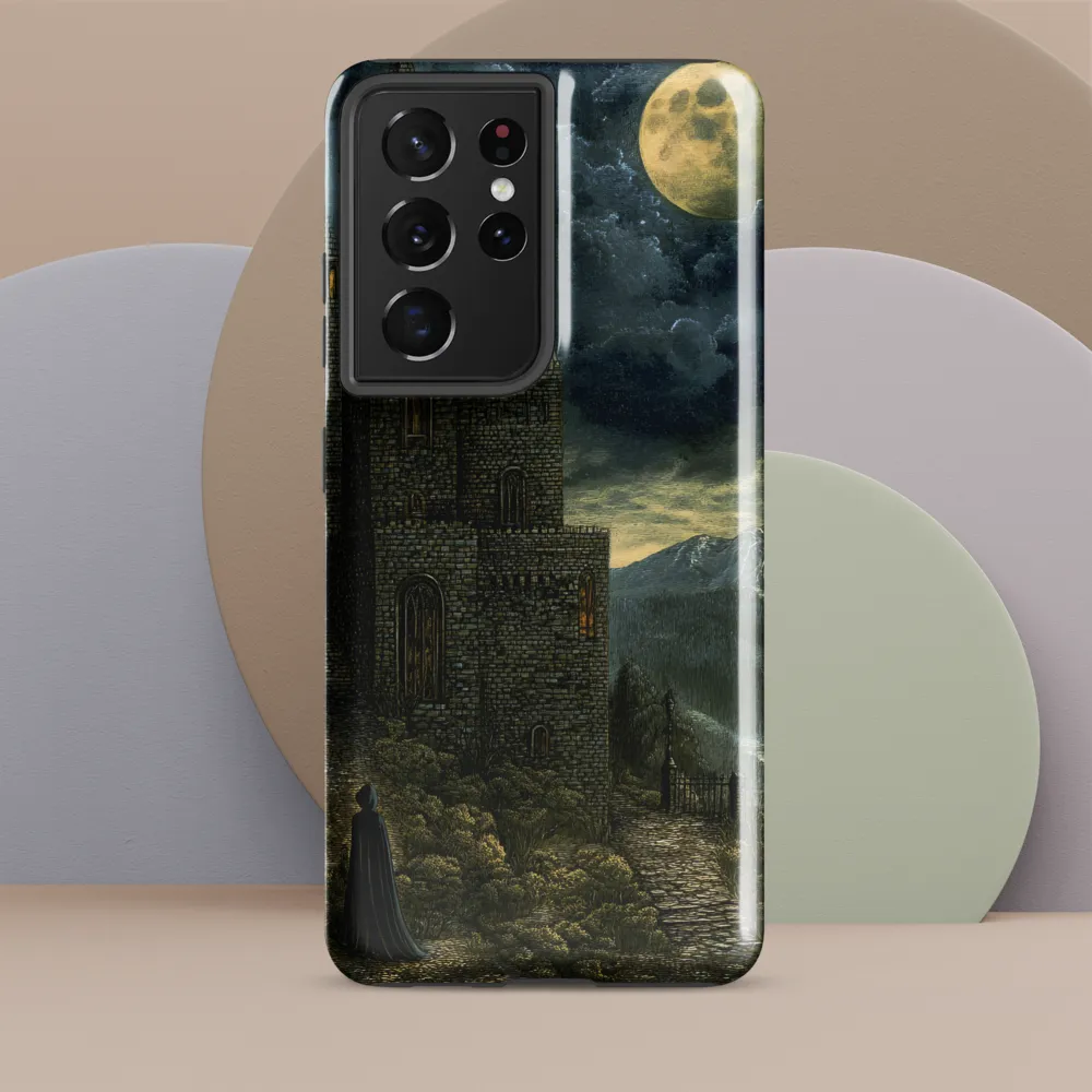 Whispers of the Moonlit Castle | Phone Case |  S21 Ultra | Tough Case | Glossy