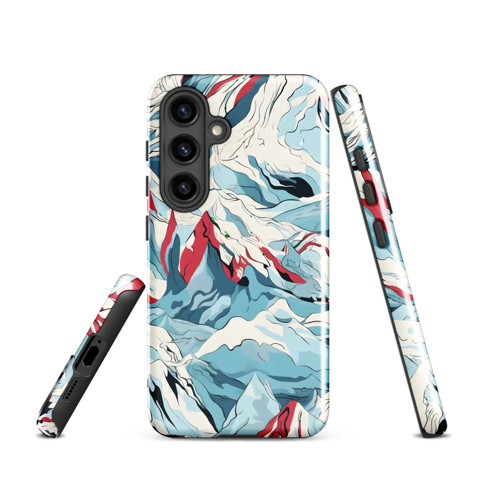 Majestic Peaks of Serenity | Phone Case |  S24 | Tough Case | Glossy