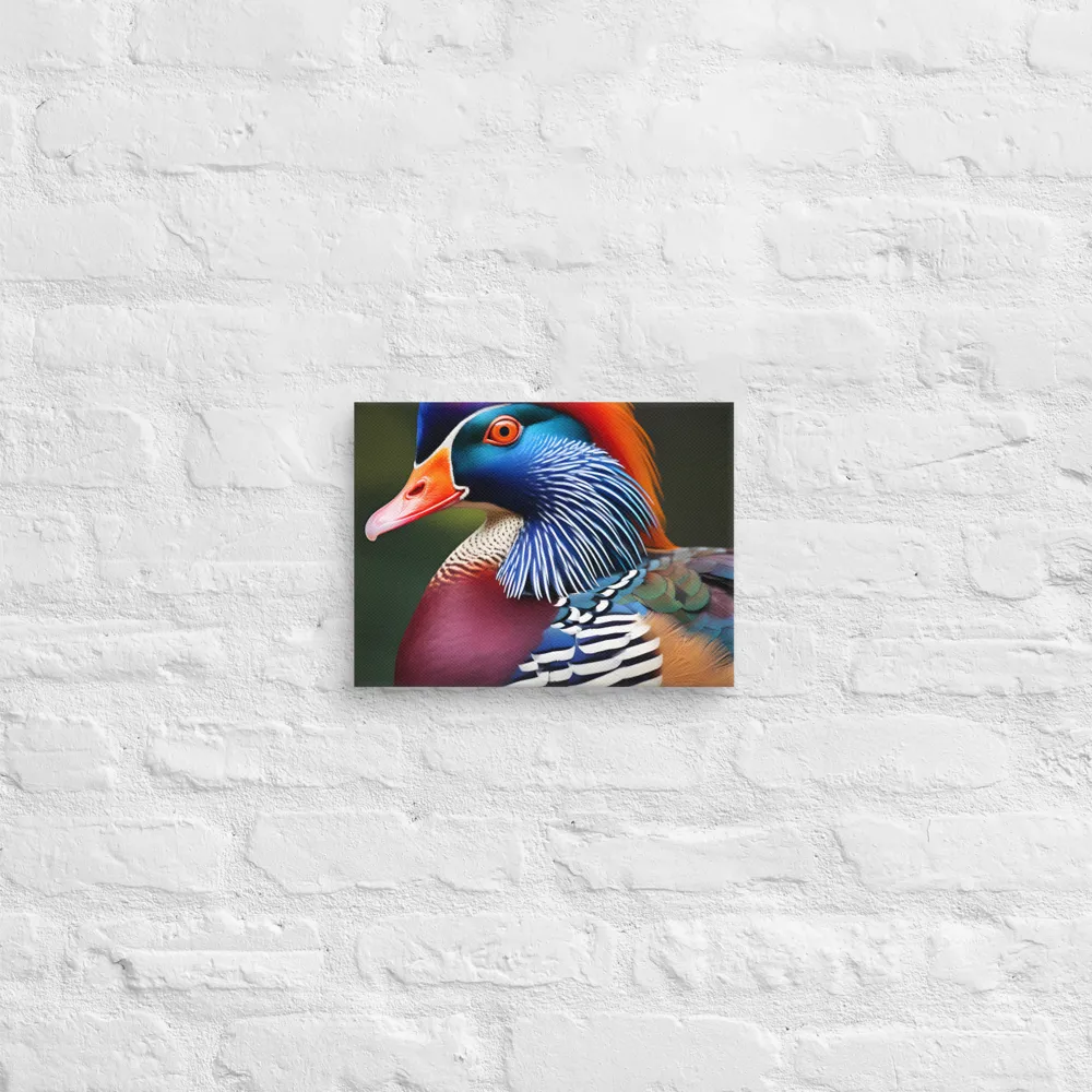 The Majestic Mandarin | Canvas | 9″×12″