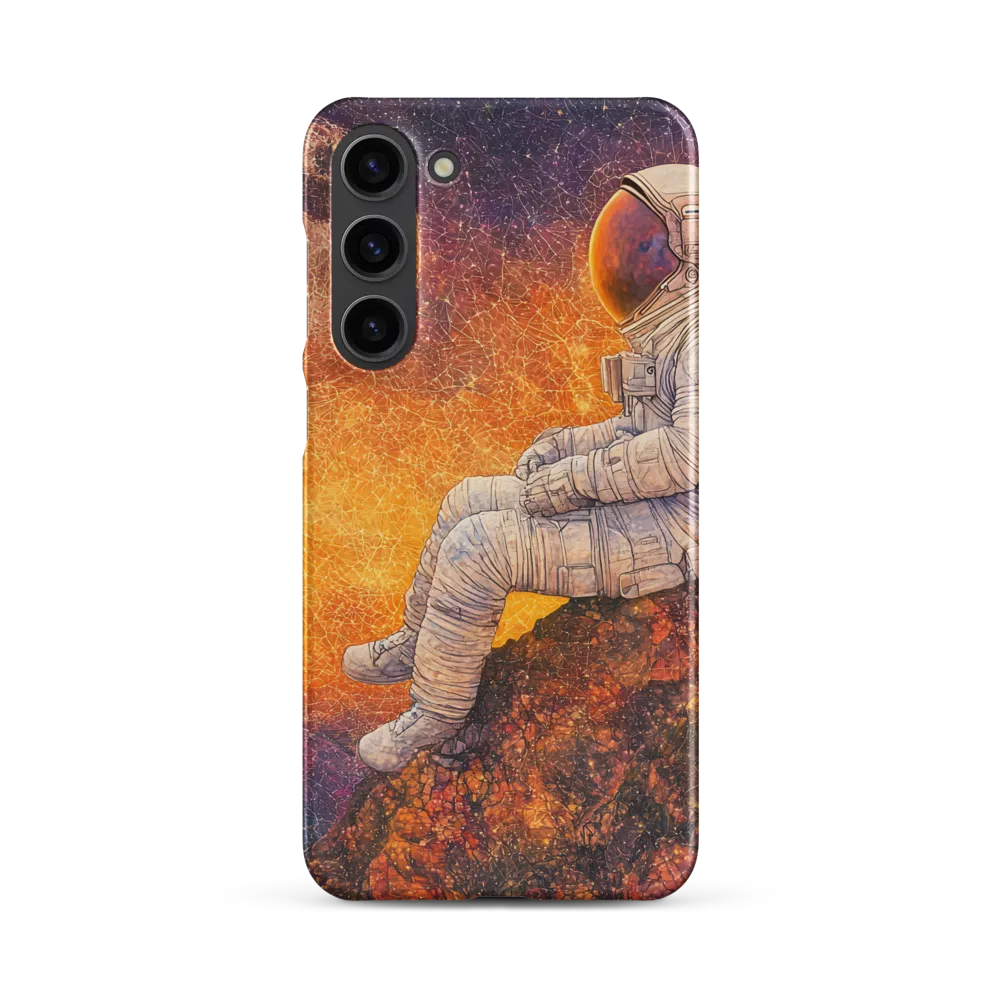 Cosmic Contemplation | Phone Case |  S23 Plus | Snap Case | Matte