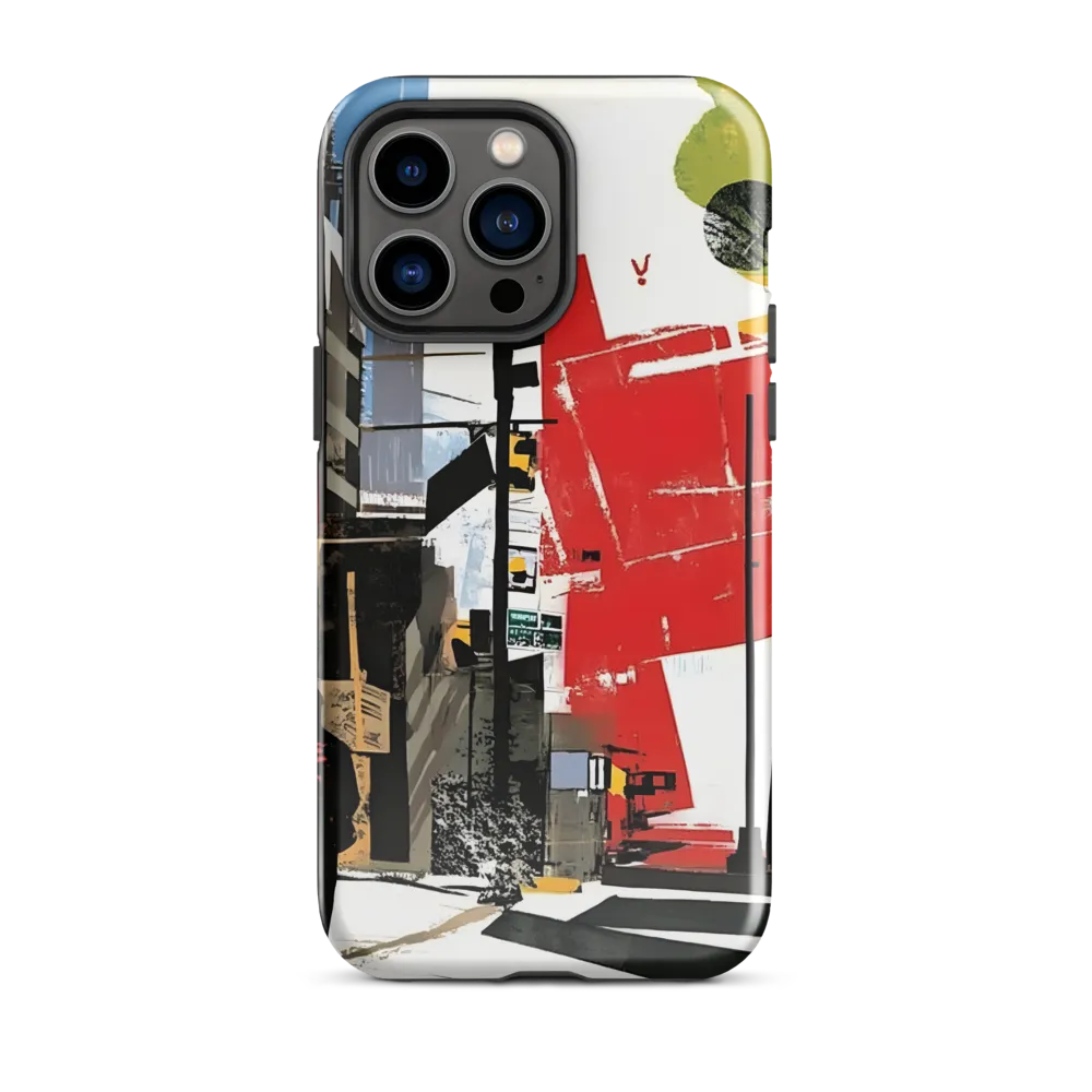 Red Overlay at the Intersection