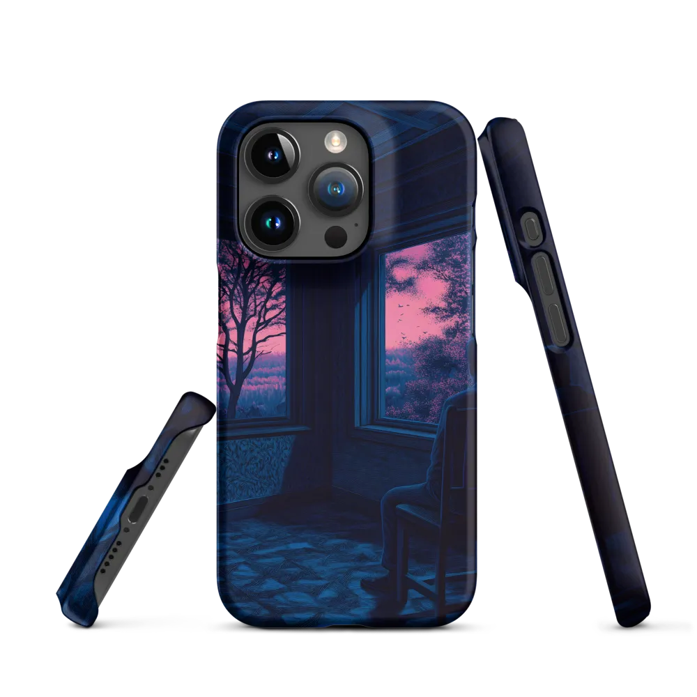Reflections of Solitude | Phone Case |  15 Pro | Snap Case | Matte
