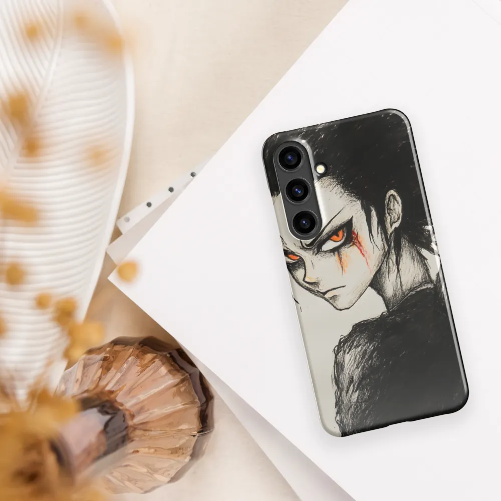 Fiery Defiance | Phone Case |  S24 Plus | Snap Case | Glossy
