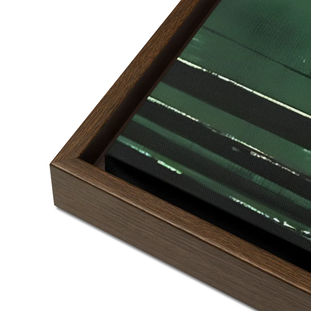 Reflections of Tranquility | Canvas with Brown Frame | 24″×36″