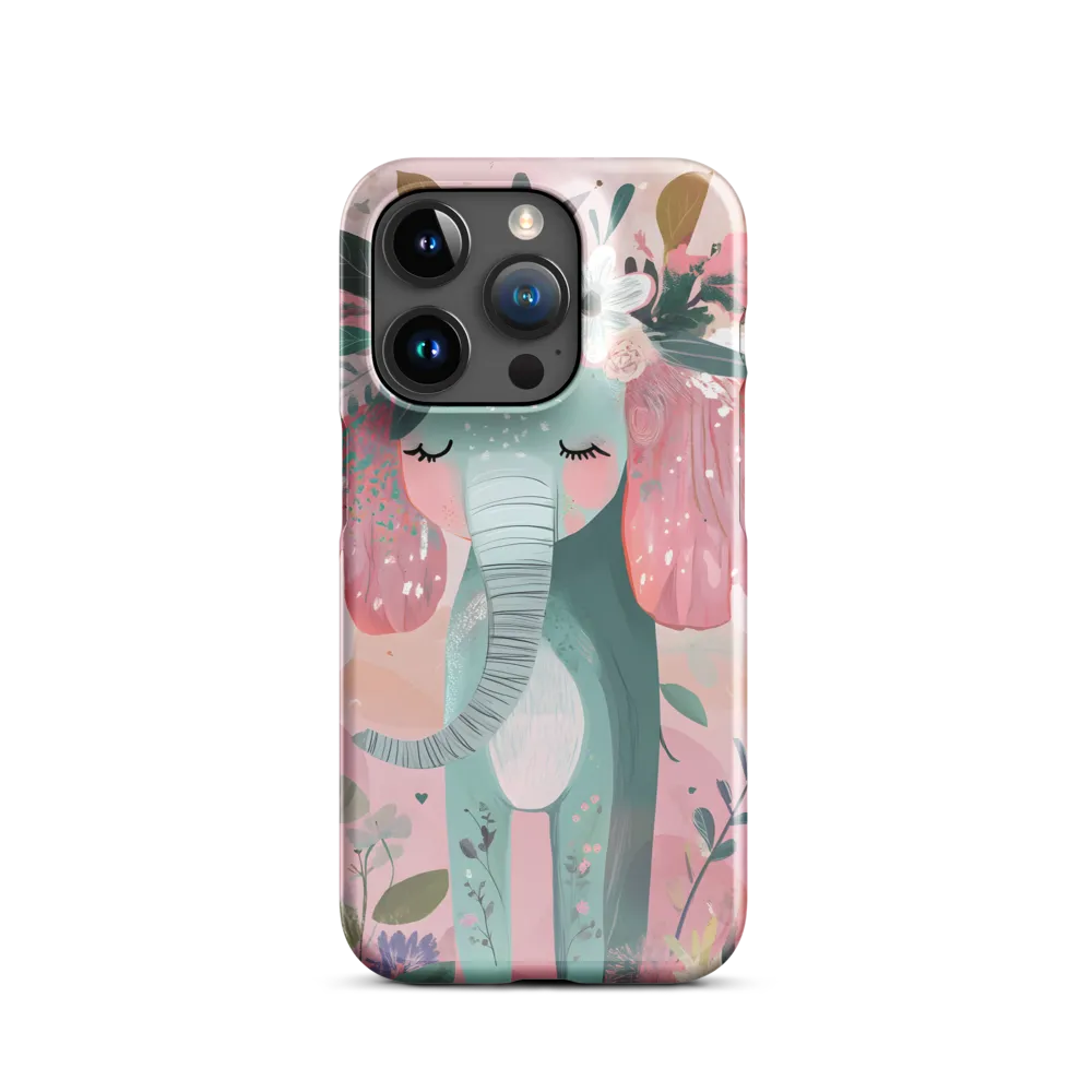 Whimsical Elephant in Bloom