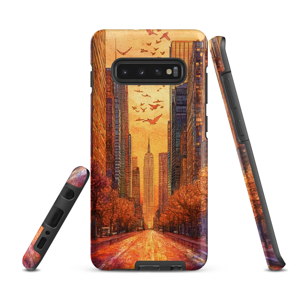 Urban Serenity at Dusk