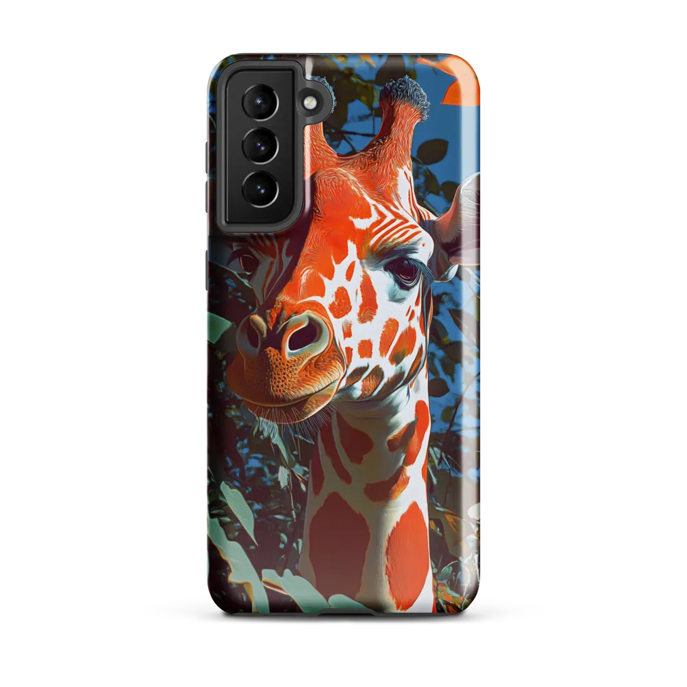 Giraffe in the Lush Canopy