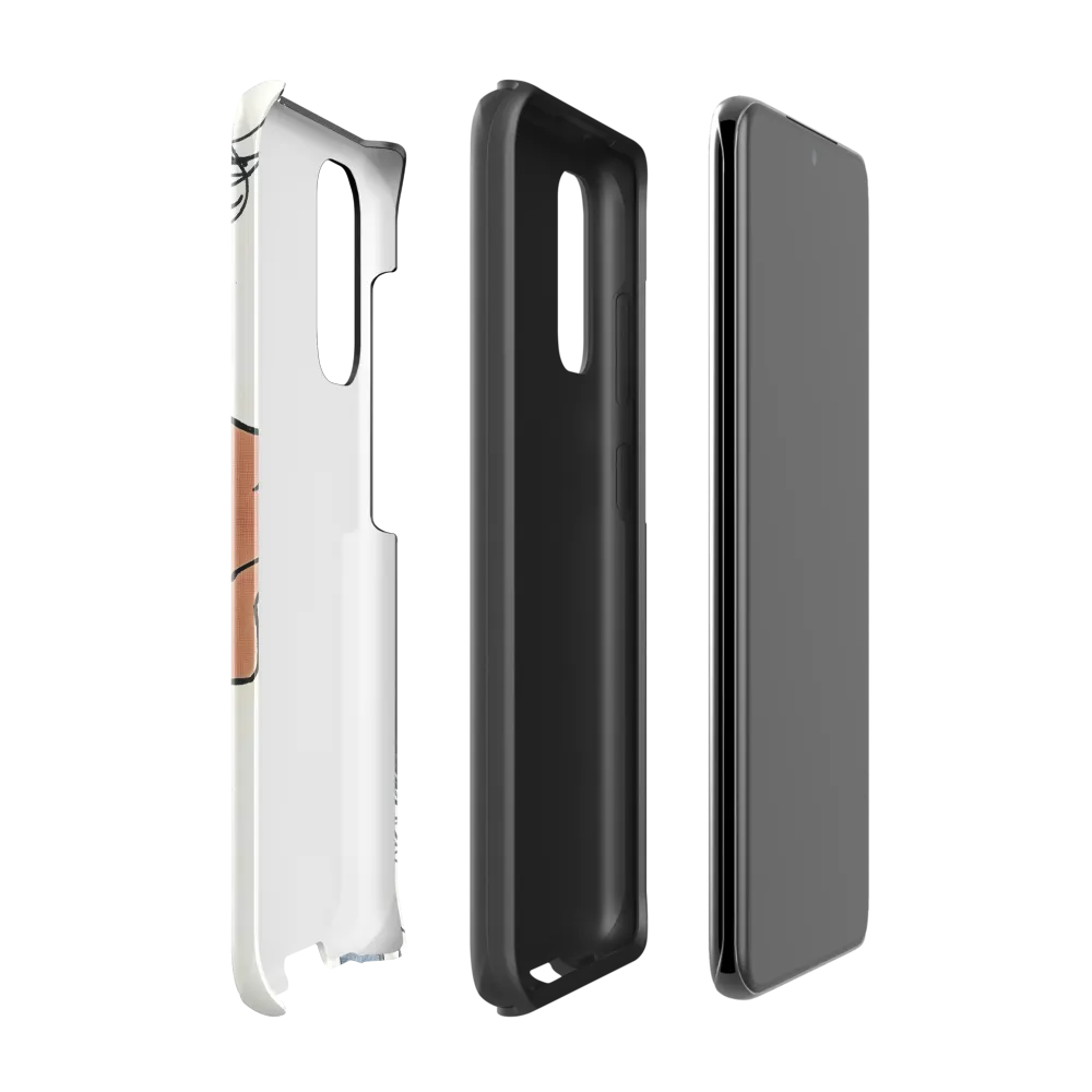 Whispers of Contemplation | Phone Case |  S20 | Tough Case | Glossy