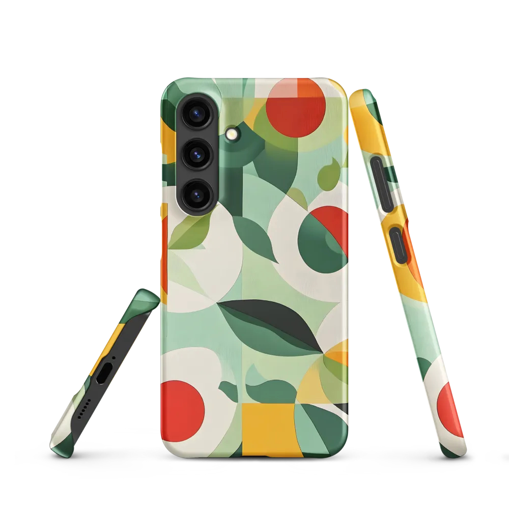 Harmony in Shapes: A Playful Abstract Design