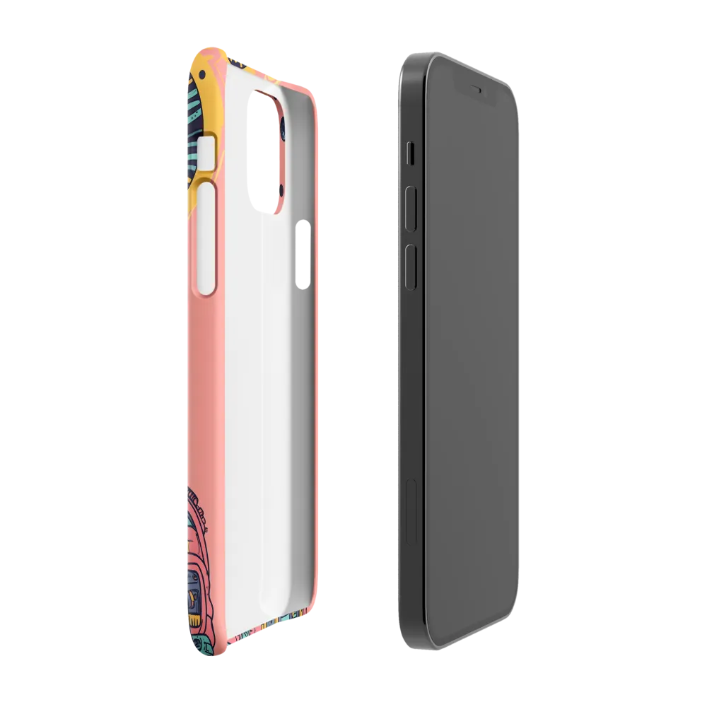 Exploration Beyond: A Digital Astronaut | Phone Case |  12 | Snap Case | Glossy